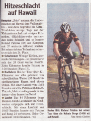 Bericht Ultraman´11 AZ